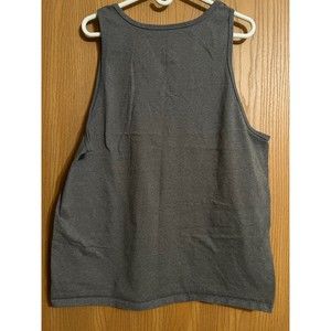 Mens Dark Gray Tank Top XL Fruit of the Loom